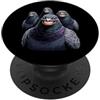 Pigeon Gen Alpha Meme Sorriso raccapricciante PopSockets PopGrip Adesivo