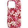 generic Custodia per iPhone 15 Pro Max Design floreale da giardino con giglio rosa