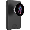 Cool Hip Hop Roller Skater Vaporwave Ska Pattinaggio a rotelle retrò anni '80 Estetica Ragazza Pattinatrice PopSockets PopWallet per MagSafe
