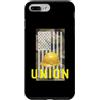 Union Ironworkers Strong Inc Custodia per iPhone 7 Plus/8 Plus Cappello rigido in ferro per lavoratori del sindacato patriottico mimetico