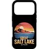 Visit Utah's Great Salt Lake Custodia per iPhone 17 Pro Il grande lago salato Utah turistico Vintage Retro Tramonto Acqua