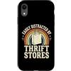 Negozio Dell'usato Acquisti Di Seconda M Custodia per iPhone XR Easily Distracted By Thrift Stores Mercatino Delle Pulci