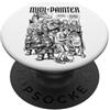 Grandio Design RPG Fantasy Roleplay Game RPG Fantasy Mini Painter Funny Airbrush Backlog Coda PopSockets PopGrip Adesivo
