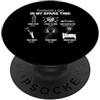 Gadi Cosa faccio nel mio tempo libero: Appassionato di rap, Rapper divertente PopSockets PopGrip Adesivo