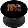Vintage 1996 Shirt Classic Retro 30 Birt Regalo per il 30° compleanno, 30 anni, da uomo e da donna, retrò, vintage, 1996 PopSockets PopGrip Adesivo