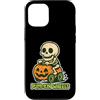 pumpkin car skeleton rider funny Hallowe Custodia per iPhone 12/12 Pro Ruote Pumpkin Skeleton Rider