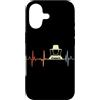 T-Shirts de Apicoltore Custodia per iPhone 17 Battito cardiaco Apicoltore Amante delle api ECG