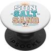 The Aqua Cottage Sabbia Sale Solare PopSockets PopGrip Adesivo