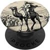Demonique Tees and Ars Goetia Demon Gift Il viaggio radioso di Paimon PopSockets PopGrip Adesivo