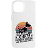 Dog Father Gamer Pup Lover Custodia per iPhone 14 Gioco Cane Papà Vittoria Schermo E Scodinzolante Code