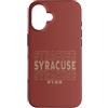 Utah born and Utah apparel Custodia per iPhone 16 Vintage Siracusa Utah