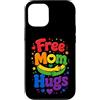 Free Mom Hugs LGBTQIA+ Tees Co Custodia per iPhone 12/12 Pro Mese dell'orgoglio alleato LGBTQIA+ Mese 0 Mom Hugs