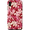 generic Custodia per iPhone XS Max Design floreale da giardino con giglio rosa