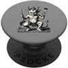 Demonique Tees and Ars Goetia Demon Gift Ukobach - Il custode delle braci PopSockets PopGrip Adesivo