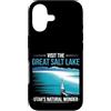 Visit Utah's Great Salt Lake Custodia per iPhone 17 Visita il Grande Salt Lake Marina Barca a vela Utah Turista