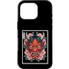 Hannya Oni By Tokyo-Waves Custodia per iPhone 16 Pro Hannya Oni Mask Devil Yokai - Maschera giapponese con tatuaggio demone