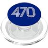 City & State Atlanta Georgia 470 Codice Area Residente locale Patriot America PopSockets PopGrip per MagSafe