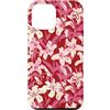 generic Custodia per iPhone 12 Pro Max Design floreale da giardino con giglio rosa