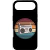 Retro Music Design Custodia per iPhone Air Amante della musica vecchia scuola con grafica boombox retrò
