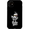 Gamer Coole Sprüche Lustiges Fun Shirt C Custodia per iPhone 11 Chill Bro Cooler Shampoo Occhiali da Sole Scritta Divertente Gamer