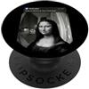 There is Motion at Your Front Door Funny Porta d'ingresso Monna Lisa Leonardo da Vinci Motion PopSockets PopGrip Adesivo