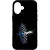 Vision Wormhole future time travel scien Custodia per iPhone 16 Aereo da viaggio nel tempo