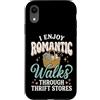 Negozio Dell'usato Acquisti Di Seconda M Custodia per iPhone XR I Enjoy Romantic Walks Through Thrift Stores Vintage
