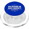 30th Anniversary 30 Years Haven't Killed 30 ° Anniversario 30 Anni non lhanno ucciso per sua moglie PopSockets PopGrip per MagSafe