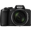 Nikon Fotocamera Bridge compatta Coolpix B600 - Nero + Nikon Nikkor 60x Wide Optical Zoom ED VR f/3.3-6.5 - refurbished