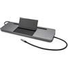 I-Deck i-tec Metal USB-C Ergonomic 4K 3x Display Docking Station + Power Delivery 85 W