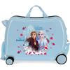 JOUMMA BAGS Frozen Trust Your Journey Trolley Cavalcabile Abs 4 Ruote (2 Multi.)