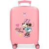 JOUMMA BAGS Minnie Imagine Trolley Abs 50 Cm 4 Ruote Rosa