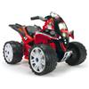 INJUSA Quad Elettrico The Beast per Bambini 12V, Rosso