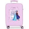 JOUMMA BAGS Frozen In This Together Trolley Abs 55 Cm 4 Ruote Lilla