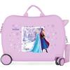 JOUMMA BAGS Frozen In This Together Trolley Cavalcabile Abs 50 cm 4 Ruote Lilla
