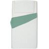 FOPPAPEDRETTI Fodera Piumino con Federa per Culla Evo 100x100 Cm var. Trigoflio