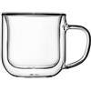 Bormioli Luigi 8.5 cl - Thermic Glass Tazzina Caffé in Vetro - Set 2 Pezzi