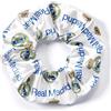 The Carat Shop Elastico per capelli con logo del Real Madrid Football Club, colore: blu navy e giallo