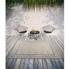 Villeroy & Boch Luitwin Tappeto moderno per interni ed esterni, stile bohémien, etnico, ecologico, resistente alle intemperie e ai raggi UV, per balcone, terrazza, giardino, marrone naturale, 115 x
