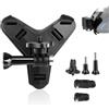 BUZUYIWAR Concept - Supporto per casco da moto, attacco compatibile con GoPro DJI Osmo Action3