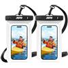JOTO Custodia Impermeabile Smartphone 30M/IPX8, Universale Cover Subacquea