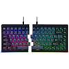 BAROCCOMiSTEL MD770 RGB BT5.0 Glaze Blue TKL Tastiera Meccanica Ergonomica, Layout Split 75%, Cherry MX, Keycap PBT DoubleShot, Compatibile Mac/Windows OS (Rosso ciliegia)