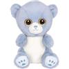 Gipsy Toys - Peluche - orso blu 23 cm - blu jeans - peluche dolce e coccoloso - compagno morbido - giocattolo di qualità.