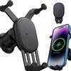 BASEUS Supporto per telefono da auto BASEUS Stable Gravitional con ricarica wireless Qi da 15 W per la bocchetta dell'aria
