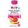 Hipp Bio Frutta Frullata Yogurt Mela Frutti Rossi 90g