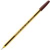 Staedtler Noris stick, Penna a sfera, Marrone, Confezione da 10 penne