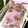 MAIHAO Bambole Reborn Femmina 19 pollici Bambole Reborn Corpo in morbido cotone, Originali Bambole Realistiche Che Sembrano Vere per Bambina, Ragazza ha dei bellissimi occhi blu