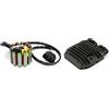 Arashi Magneto Stator Coil Regolatore di tensione Kit Raddrizzatore Compatibile con Yamaha YZF R1 2004-2008