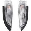 MRRRVFOEX Freccia Retrovisore Compatibile Con Toyota Per Auris E180 2013-2018 Specchietto Retrovisore Per Auto Indicatore Di Direzione Indicatore Luminoso Specchietto Retrovisore
