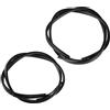 QUARKZMAN 2pz Auto Guarnizione Tenuta Tetto per Toyota Yaris Sedan 2007-2011